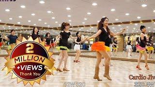 Cardio Jive line dance | 카디오 자이브 라인댄스 |  by  Carlene Carter | Low Intermediate | LDWKA