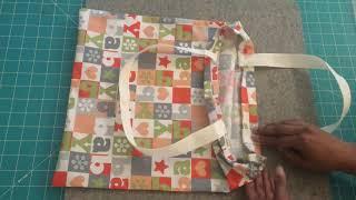 Easy Tote Bag DIY for Beginners / Tutorial: Cómo Hacer Tu Propio Bolso De Mano