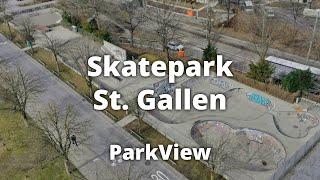 Skatepark St. Gallen, SG / Schweiz (2022 | #ParkView Tour 352)