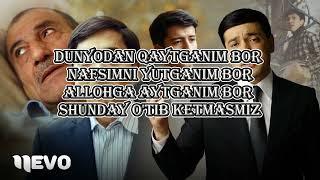 JALOLIDDIN AHMADALIYEV SHUNDAY O'TIB KETMASMIZ (TEXT VERSION)