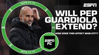 How would a contract extension for Pep Guardiola affect Manchester City's players?  | ESPN FC