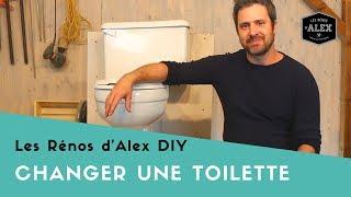 Changer une toilette (cabinet) avec Alex!