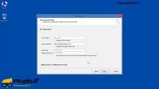تنظیم اولیه حساب کاربری اوت لوک (Outlook)