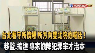 台北看守所擠爆 罕見向雙北院檢喊話－民視新聞