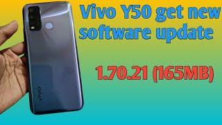 Vivo y50 get new update | Vivo y50 update |Vivo y50 software update | Vivo y50 December update|#vivo