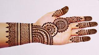 Latest Simple Mehandi design for hands| Easy Mehndi designs| Stylish Mehandi ka design|Mehendi Henna