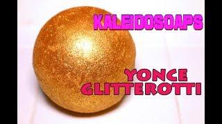 Kaleidosoaps YONCE GLITTEROTTI Bath Bomb Demo & Review Underwater View