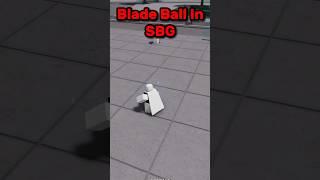 Blade Ball in Strongest Battle Grounds @Freeznotfound