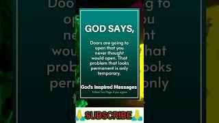 God's Inspired Messages ️ God Says Today ️ #god #godsays #shorts #godmessage