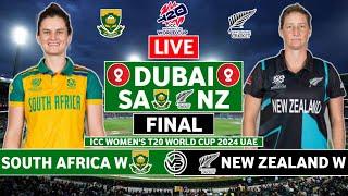 Womens T20 World Cup Live: South Africa W vs New Zealand W Final Live | SA W vs NZ W Live Commentary