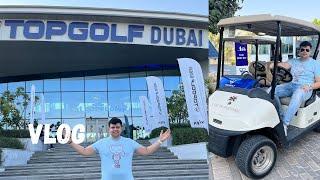 Chalo chalte hai Top golf Dubai | best place #minivlog  @Topgolf