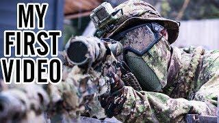 My first Airsoft Sniper Gameplay - Sniperbuddy Fabi