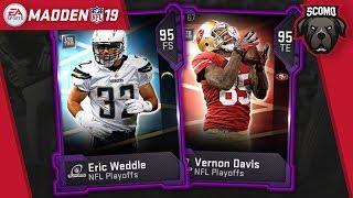 Limited Playoff Performers! Vernon Davis & Eric Weddle - Madden NFL 19