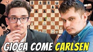 Magia Strategica Paralizza L' Avversario! Caruana vs Deac