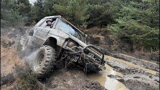 We Take On The Toughest Lane In North Yorkshire Harwood Dale after Heavy Rain Off Roading 4X4