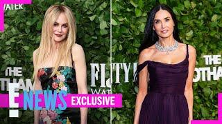 How Nicole Kidman Avoids Hollywood Burnout & Demi Moore Dishes on Hot Ones (Exclusive) | E! News