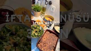 İftar menüsü #iftarmenüsü #ramazanmenüsü #shorts #yemektarifleri #tarif #viralvideo