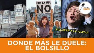 A KRETINA LE PEGARON DONDE MÁS LE DUELE Y PIDE A GRITOS LA JUBILACIÓN MILLONARIA ¡MILEI TENÍA RAZÓN!