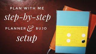 Plan With Me: Step-by-Step Functional Planner and Bullet Journal Setup In A Stalogy 365