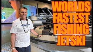 Latest 2025 Sea-Doo FISHPRO Apex, 300 horsepower fishing weapon, full walk around with Andrew Hill