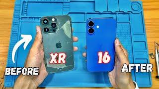 How i Turn Broken iPhone XR into A Brand New iPhone 16 | DIY iPhone XR | FixOn Mobile