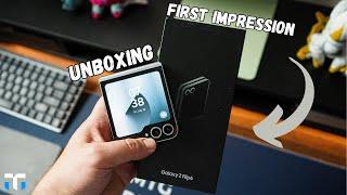 Samsung Galaxy Z Flip 6 Silver Unboxing & First Impressions!