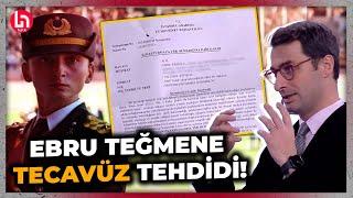 Teğmen Ebru Eroğlu’na cinsel saldırı tehdidi! Tepkilerin ardından 'takipsizlik' kararı kaldırıldı!