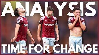 TIME FOR CHANGE | ANALYSIS | EVERTON 1-0 WEST HAM | WHAT HAS HAPPENED TO WEST HAM