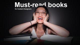 5 book recommendations for Content Designers and UX Writers