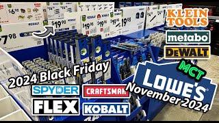 Black Friday Tool Sales at LOWE'S!