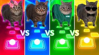 Oiiaoiia Cat - After Dark vs Fein vs Mingle Game vs Gangnam Style : Tiles Hop