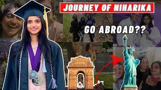 Real Journey of Indian Middle Class Students to USA Student | How She Reached | Financial Condition