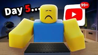 I Tried Becoming FAMOUS on Roblox in 7 DAYS...