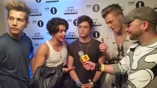 The Vamps 40 Seconds Interview: Pop Scoop! (BBC Radio 1 Teen Awards 2014)