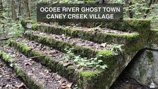 Exploring ABANDONED Ocoee River Ghost Town - Caney Creek Village