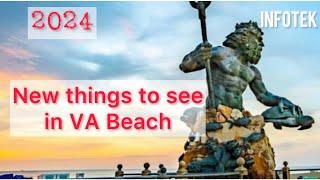 What’s new in VA Beach 2024 || Virginia Beach Boardwalk || Virginia Travel Vlog