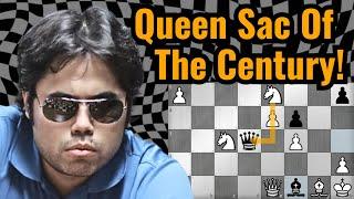 Hikaru Nakamura Sacrifices His Queen 4 Times! "Its INSANE!"