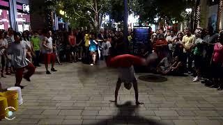 Street Drumming in #LasVegas + Adonis Crash Boom and Crew