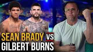 Sean Brady CAN'T out grapple Gilbert Burns…