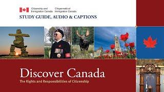 Discover Canada Study Guide Audio (Timestamped Chapters, Official Citizenship Test, Captions)