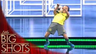 Rayane's Freestyle Football Skills! | Little Big Shots