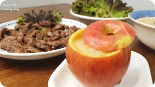 사과막걸리와 갈비살 : 비오는날 사과막걸리 만들기, 갈비살 손질 : Prime ribs & apple  rice wine