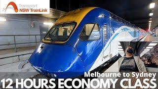 Melbourne to Sydney by Train - 12 HOURS IN ECONOMY CLASS!