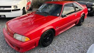 Test Drive 1992 Ford Mustang GT SOLD $5,950 Maple Motors