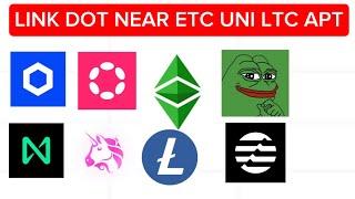 LINK LTC APT BCH ETC PEPE NEAR  APT 目标40？ 现在买入马上爆发！2025大牛市预测在这个位置布局利益最大化，这些币将会在这一天爆发 抓住机会！明年赚够这一生的财富