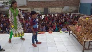 (Throw ball activity for Kg 1 & Kg 2)K.T.PATEL ENGLISH SCHOOL & SARASWATI VIDHYALAY CHANDLODIA