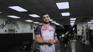 Oliver Taza ready for Main Character jiujitsu