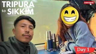 Sikkim Calling : A Vlog Journey From Tripura to Sikkim By Train