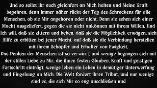 WIE ZUR ZEIT DER SÜNDFLUT .... GERICHT GOTTES ....