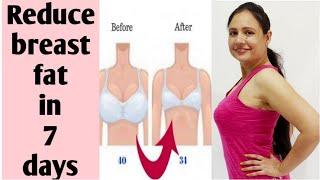 reduce breast size exercises ll easy exercises to reduce breast size